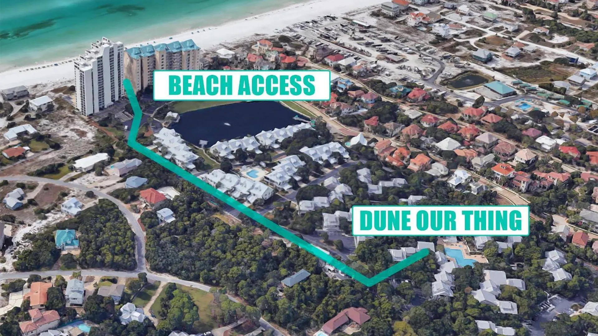 Hidden Dunes Beach Cottage 208- Dune Our Thing 德斯廷 度假居